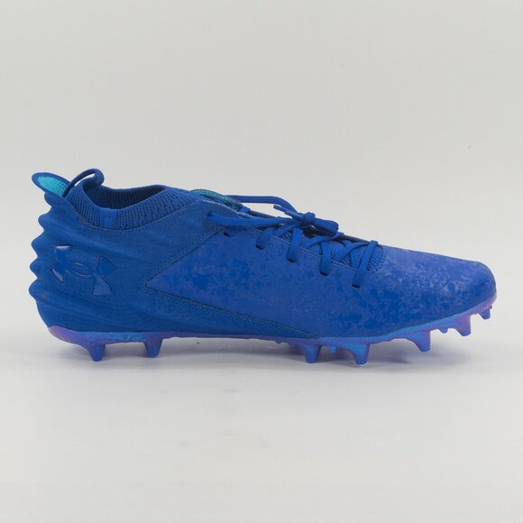 Under Armour Men\'s Blur 2 MC Suede \'Blue\' Football Cleats 3027978-400 size 16 main image 5